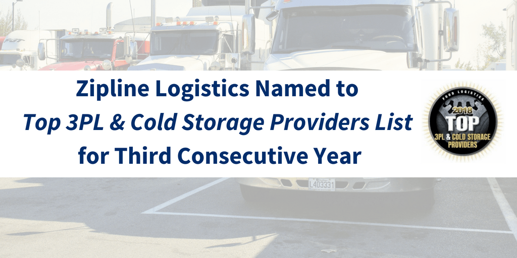 Food Logistics 2018 Top 3PL Provider