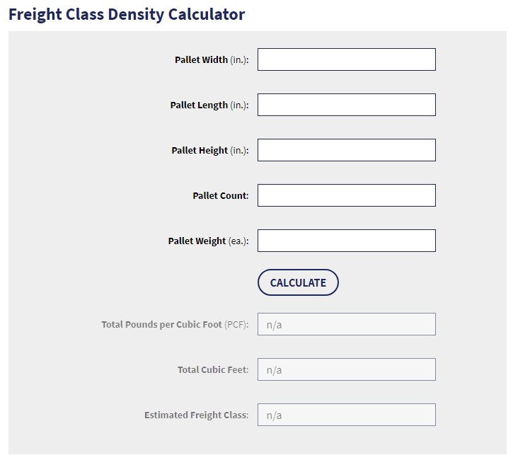 Ltl freight classes faq and freight class codes chart and 43 off