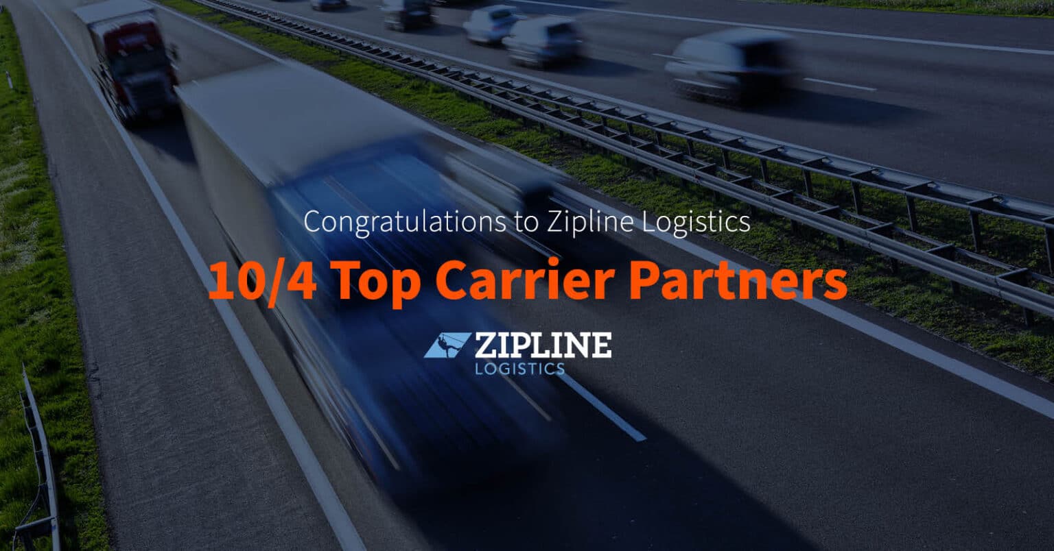 Zipline Logistics Celebrates 2022 Top Carrier Partners Zipline Logistics