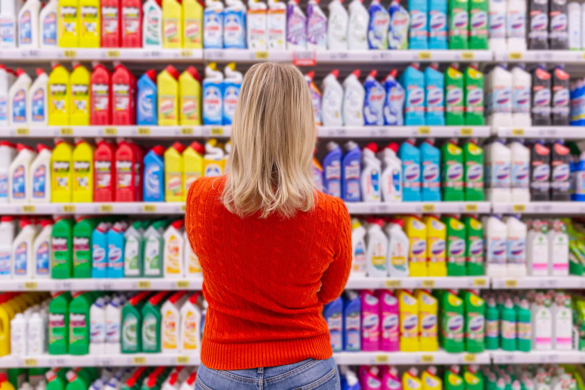 Cleaning products shop shop